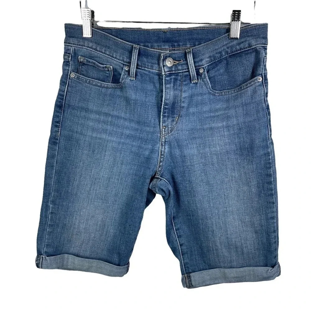 Levi’s‎ Red Tab Bermuda Shorts size 28 - Picture 2 of 10